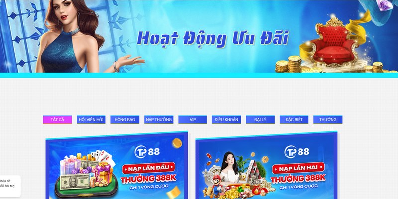 Hàng loạt chương trình khuyến mãi tại casino được cập nhật liên tục cho thành viên