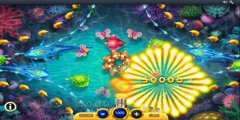 Thành viên nên tập trung vào mục tiêu lớn khi chơi bắn cá Fish Hunter